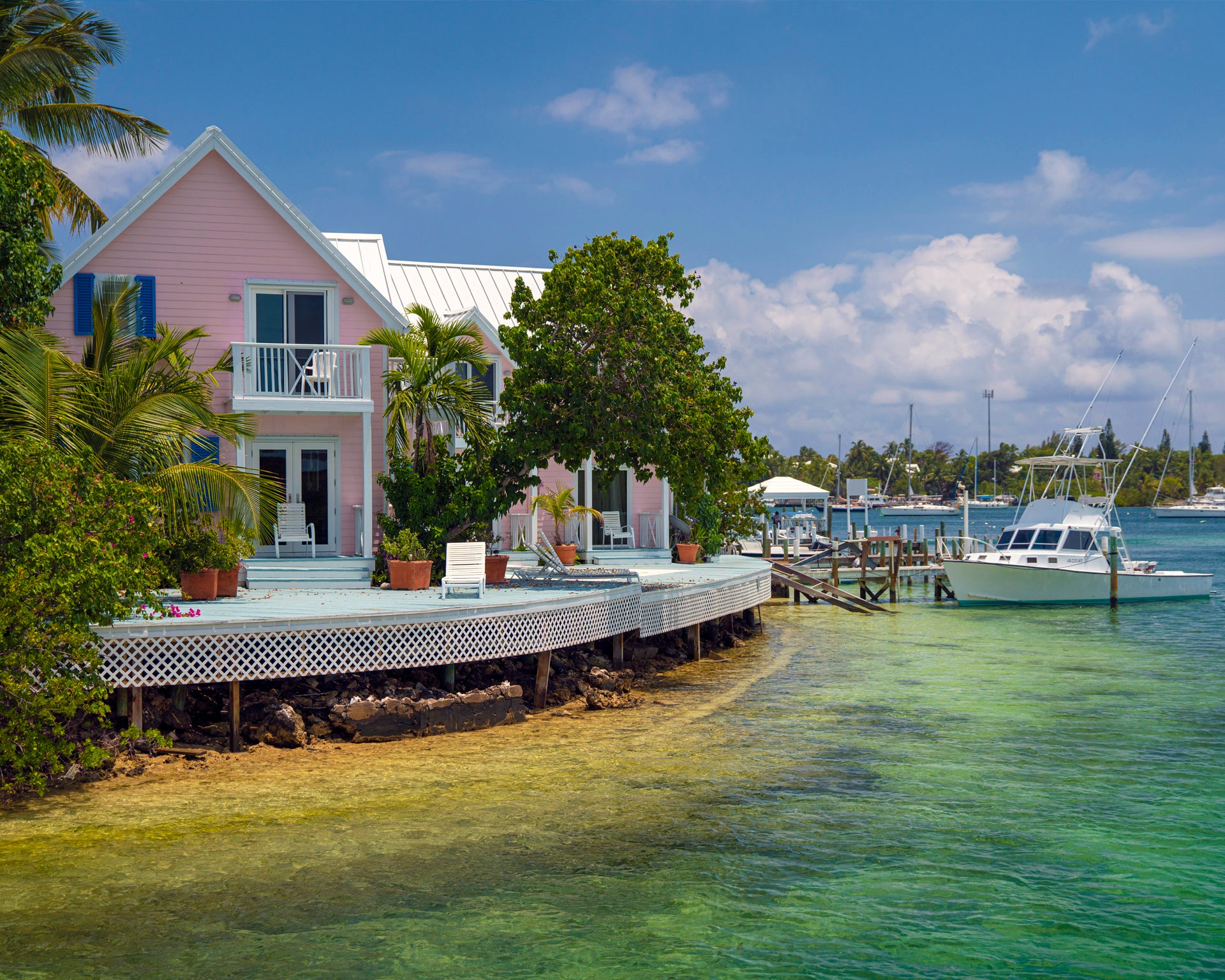 Abaco colorful beach house