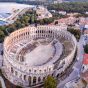 Pula coliseum ancient architecture