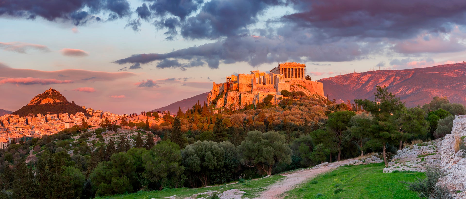 Athens Parthenon ruins sailing vacation