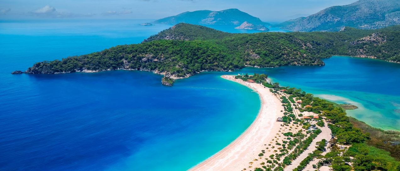 Turkey azure water beach nature