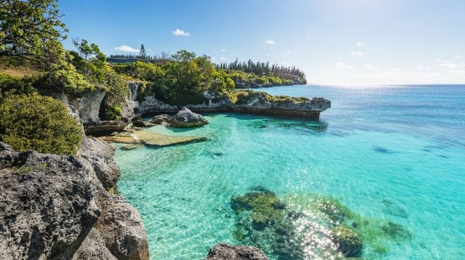 New Caledonia coast